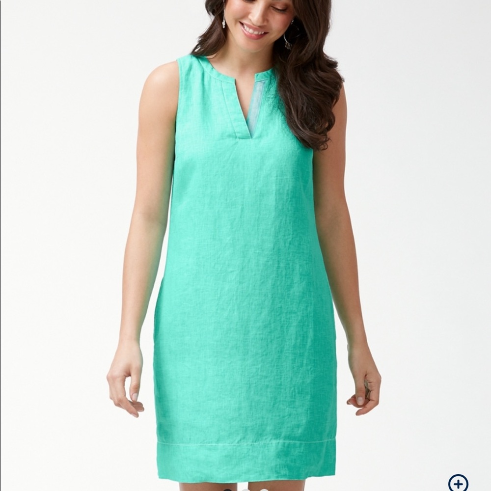 NWOT Tommy Bahama Linen Shift Dress